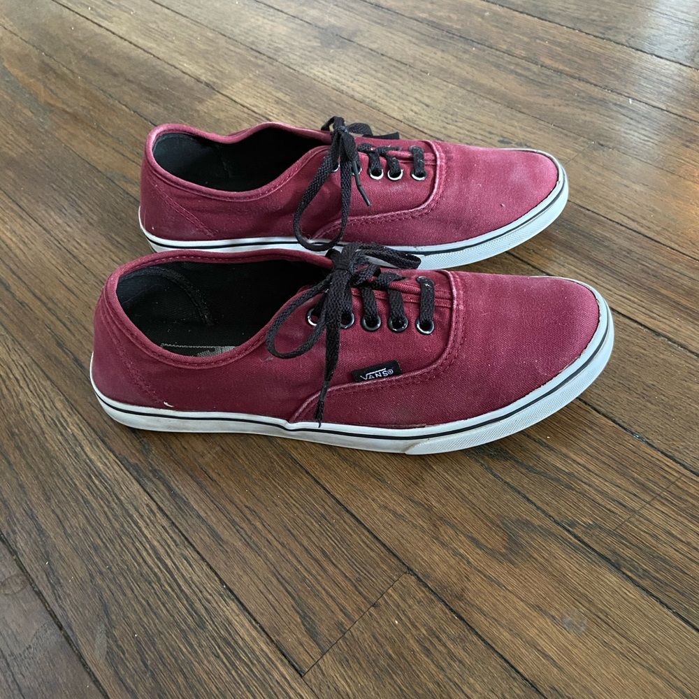 🌵Vans Atwood Skate Shoes Maroon Men’s 5.5 Women 7